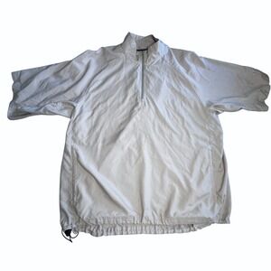 Bollé Golf Jacket Large Windbreaker Water Resistant Pullover Outdoor Lightweight